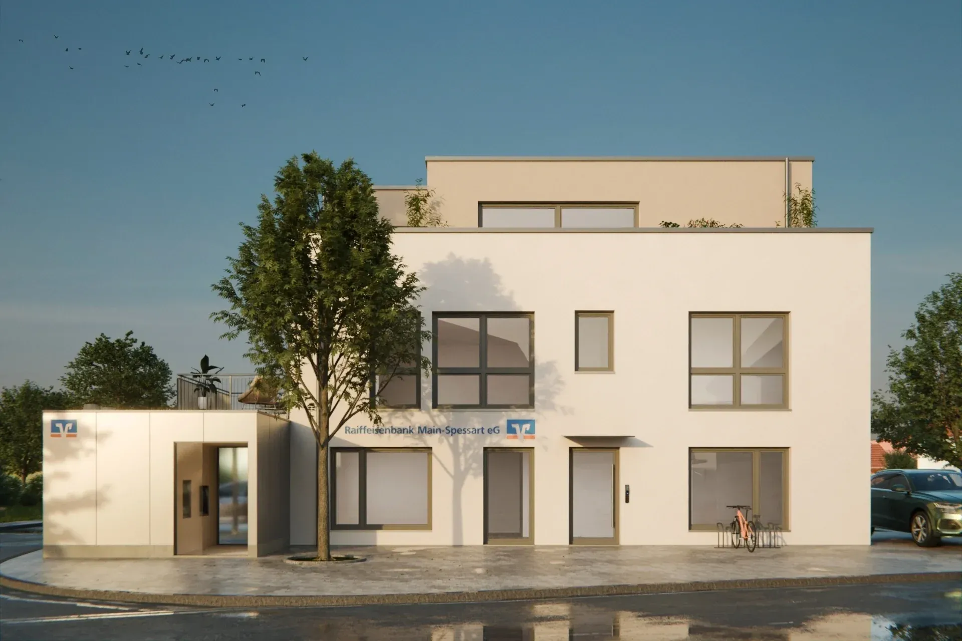 Fotorealistische Architektur-Visualisierung eines Wohngebäudes von VISIONME – Bild 13