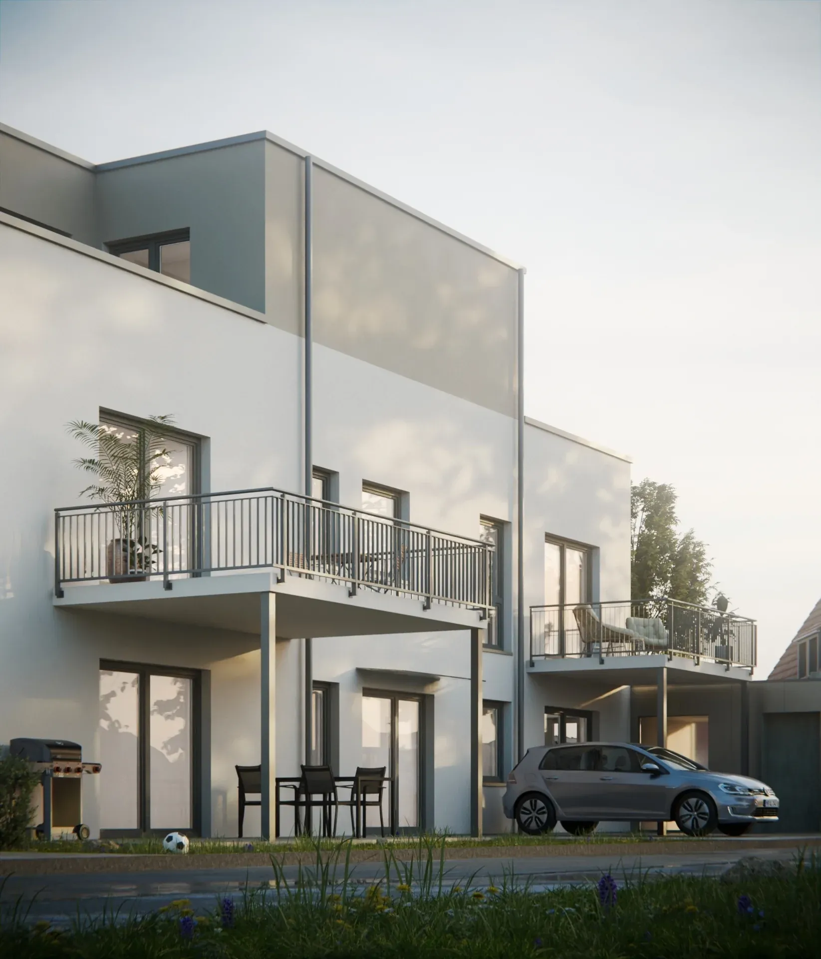 Fotorealistische Architektur-Visualisierung eines Wohngebäudes von VISIONME – Bild 15